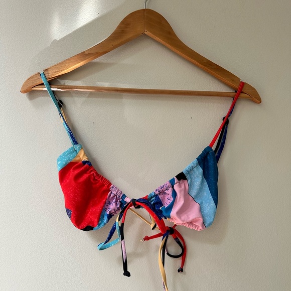 ZAFUL High Waisted String Bikini Multi Color - Picture 2 of 6